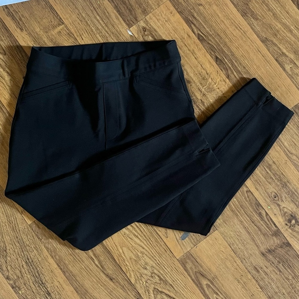 SPANX Petite Black Tailored Stretch Leggings